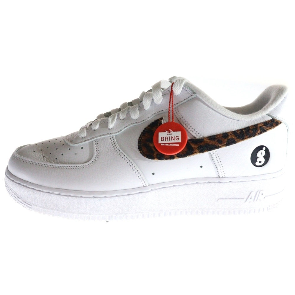 SUPREME(シュプリーム) ×GOODENOUGH ×NIKE AIR FORCE 1 LOW IM3483-100 グッドイナフ ナイキ エアフォース 1 ローカットスニーカー ホワイト/レオパード US10/28cm