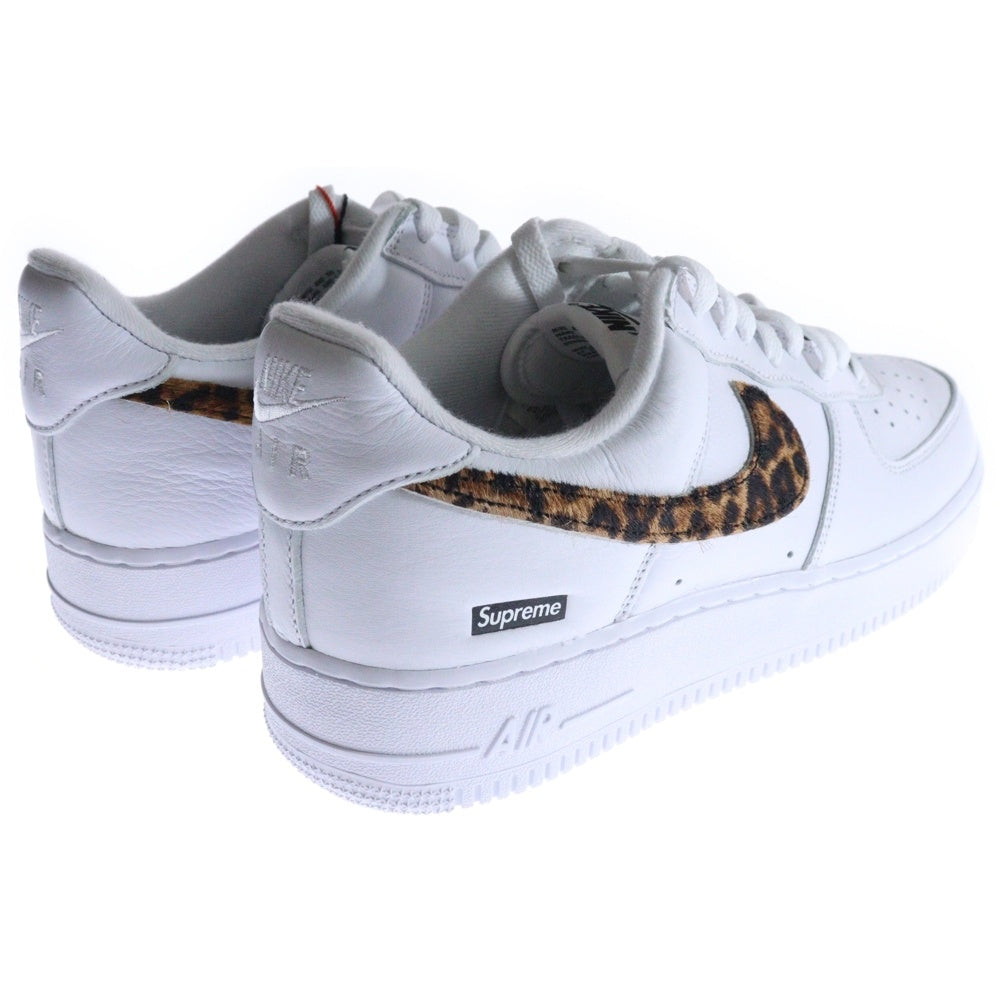 SUPREME(シュプリーム) ×GOODENOUGH ×NIKE AIR FORCE 1 LOW IM3483-100 グッドイナフ ナイキ エアフォース 1 ローカットスニーカー ホワイト/レオパード US10/28cm