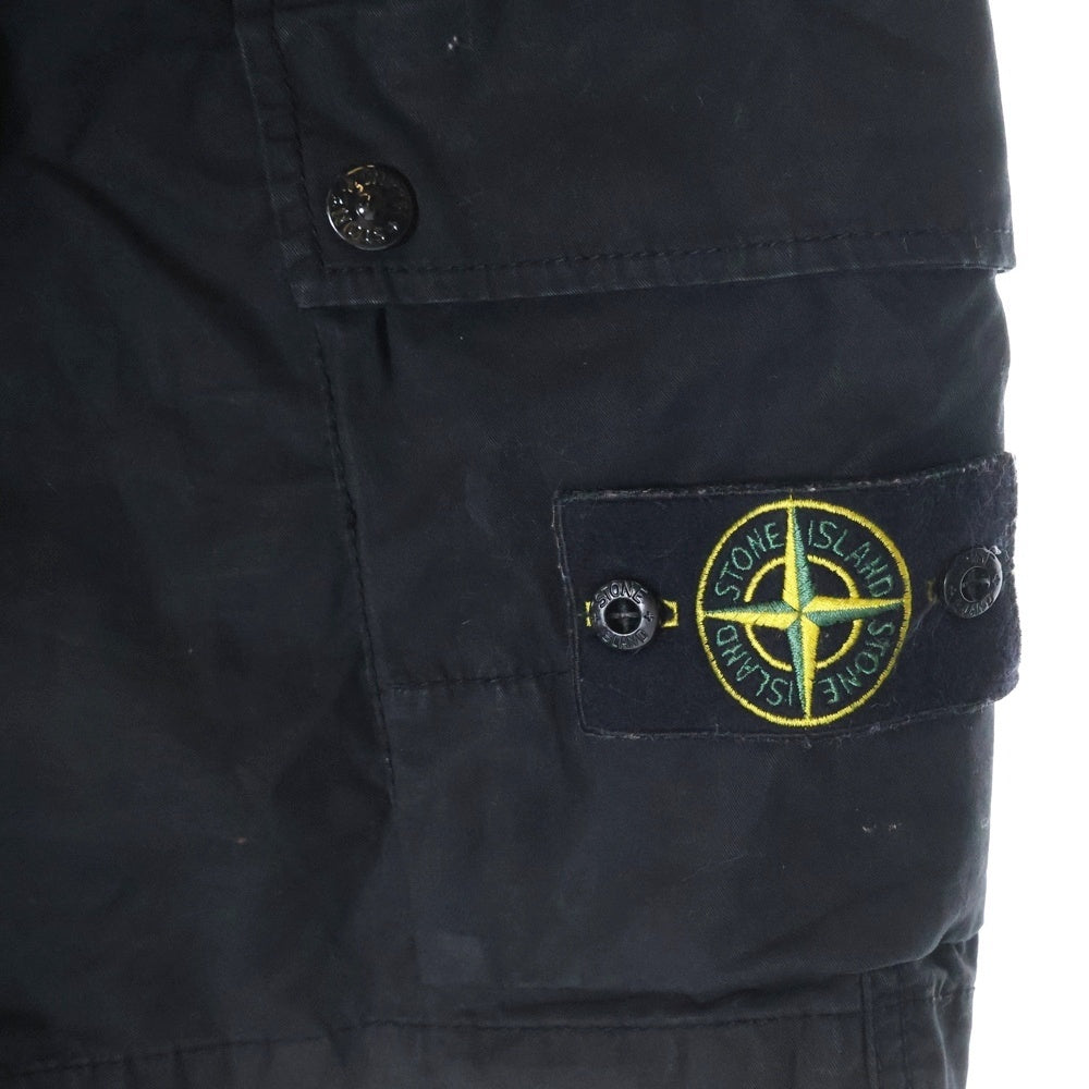STONE ISLAND(ストーンアイランド) TYPE SL コットン ロゴパッチ ショートパンツ ブラック 8015L1110