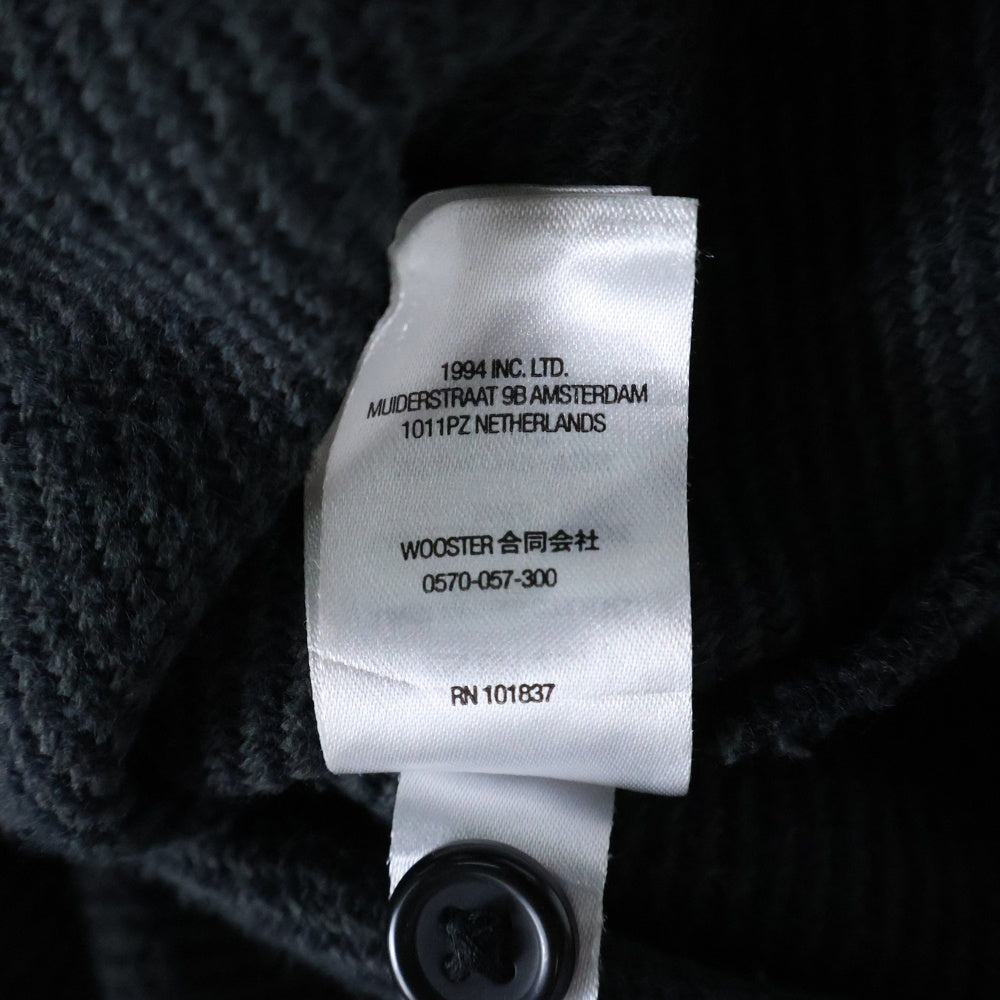 SUPREME(シュプリーム) 22AW Brushed Flannel Twill Shirt フランネル ツイル長袖シャツ ブラック