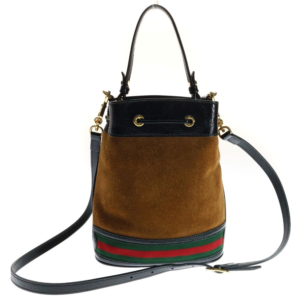 GUCCI(グッチ) オフィディア 2WAY ミニトートバッグ ブラウン 550621
