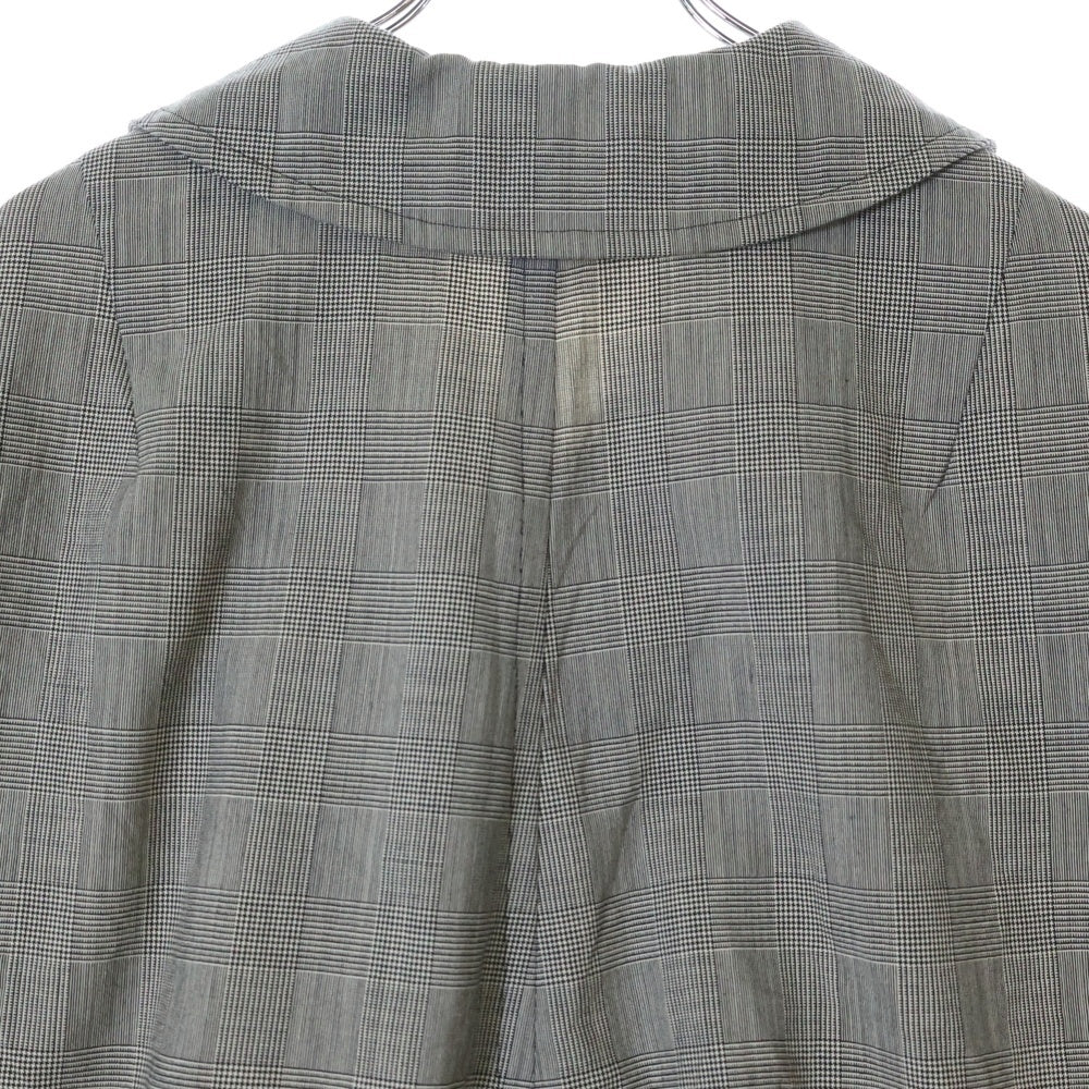 COMME des GARCONS COMME des GARCONS(コムデギャルソンコムデギャルソン) 17AW ウール チェック ショート ジャケット グレー レディース RT-J015