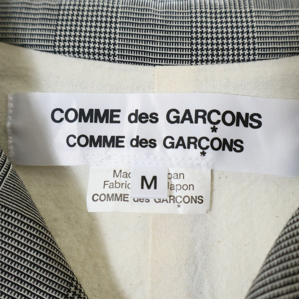 COMME des GARCONS COMME des GARCONS(コムデギャルソンコムデギャルソン) 17AW ウール チェック ショート ジャケット グレー レディース RT-J015
