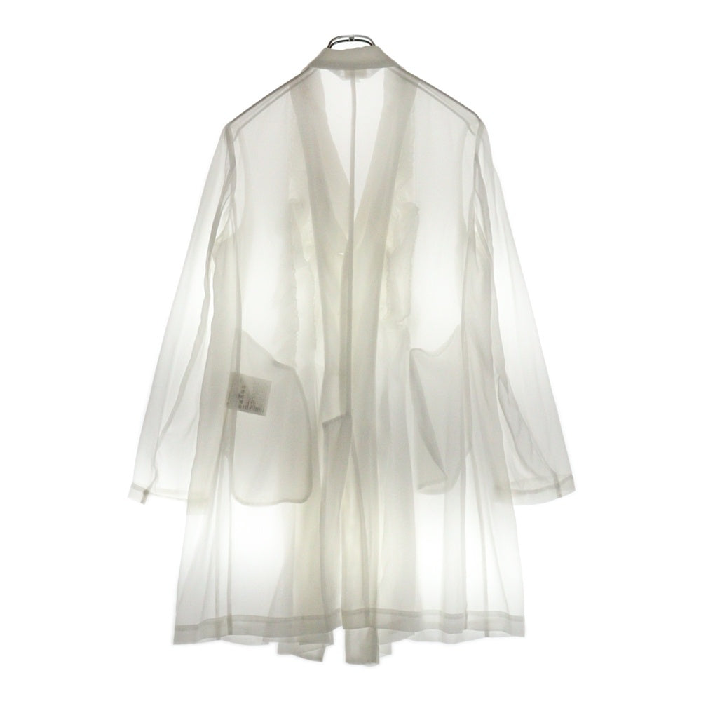 COMME des GARCONS COMME des GARCONS(コムデギャルソンコムデギャルソン) 15SS フリンジ装飾 長袖シャツ ブラウス ホワイト レディース RO-J037