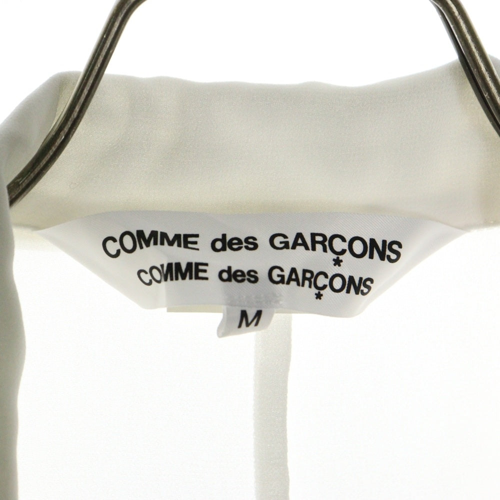 COMME des GARCONS COMME des GARCONS(コムデギャルソンコムデギャルソン) 15SS フリンジ装飾 長袖シャツ ブラウス ホワイト レディース RO-J037