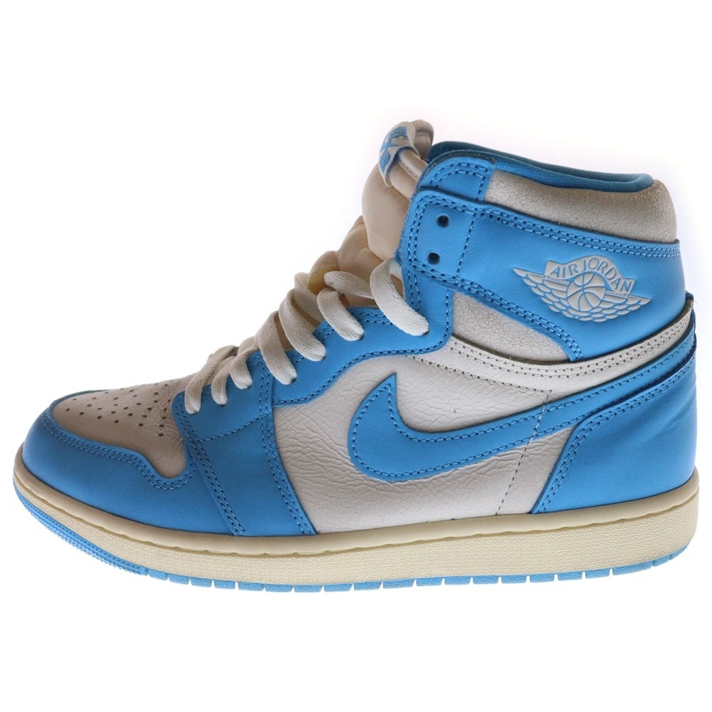 NIKE(ナイキ) AIR JORDAN 1 RETRO HIGH OG UNC REIMAGINED DZ5485-402 エアジョーダン1 レトロ リイマジンド ハイカットスニーカー ホワイト/ブルー US9.5/27.5cm