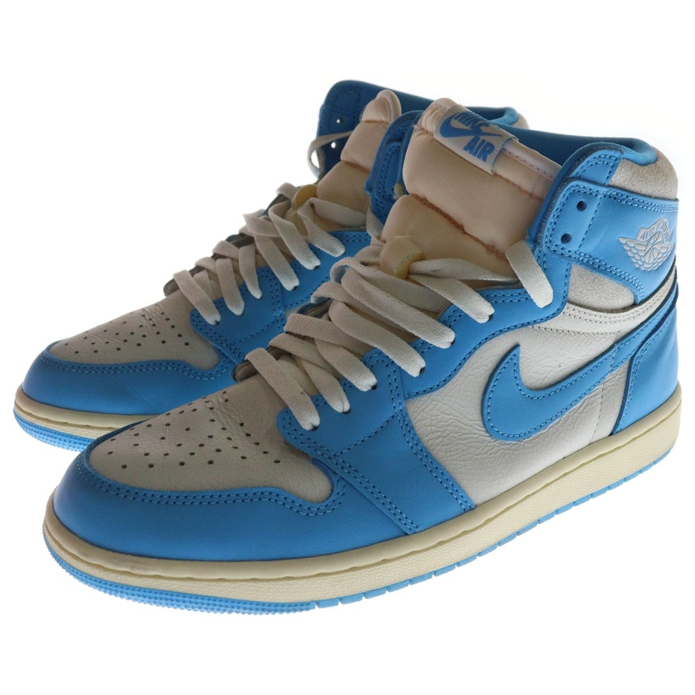 NIKE(ナイキ) AIR JORDAN 1 RETRO HIGH OG UNC REIMAGINED DZ5485-402 エアジョーダン1 レトロ リイマジンド ハイカットスニーカー ホワイト/ブルー US9.5/27.5cm