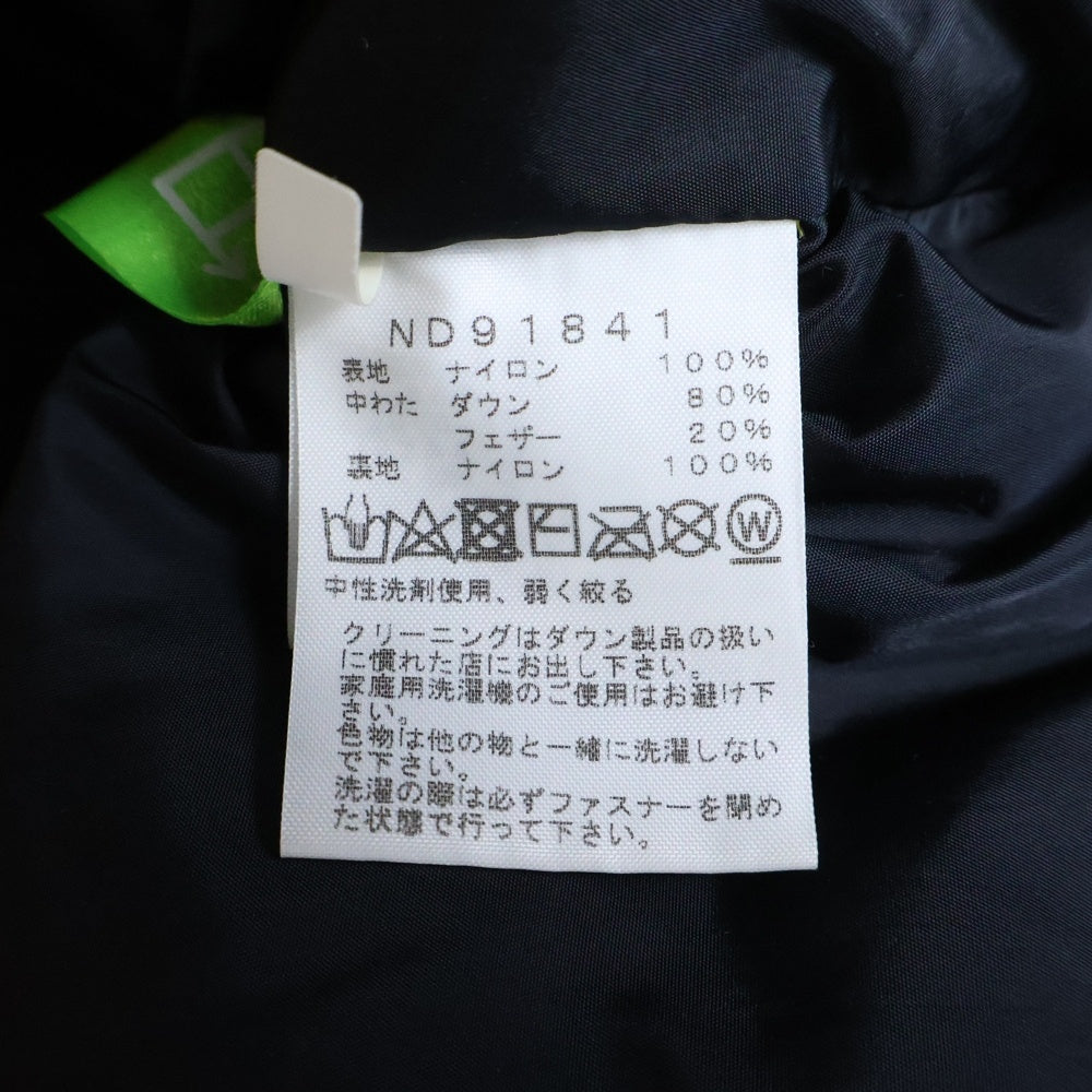 THE NORTH FACE(ザノースフェイス) NUPSE JACKET ヌプシ ダウンジャケット イエロー ND91841