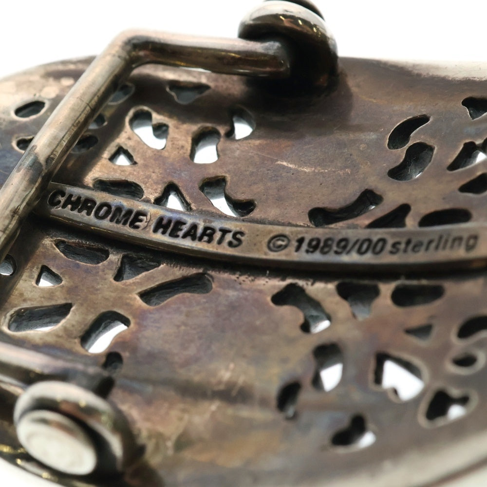 CHROME HEARTS(クロムハーツ) OVAL CROSS STRAP1.5クラシックオーバルクロスバックル シルバー BCA359