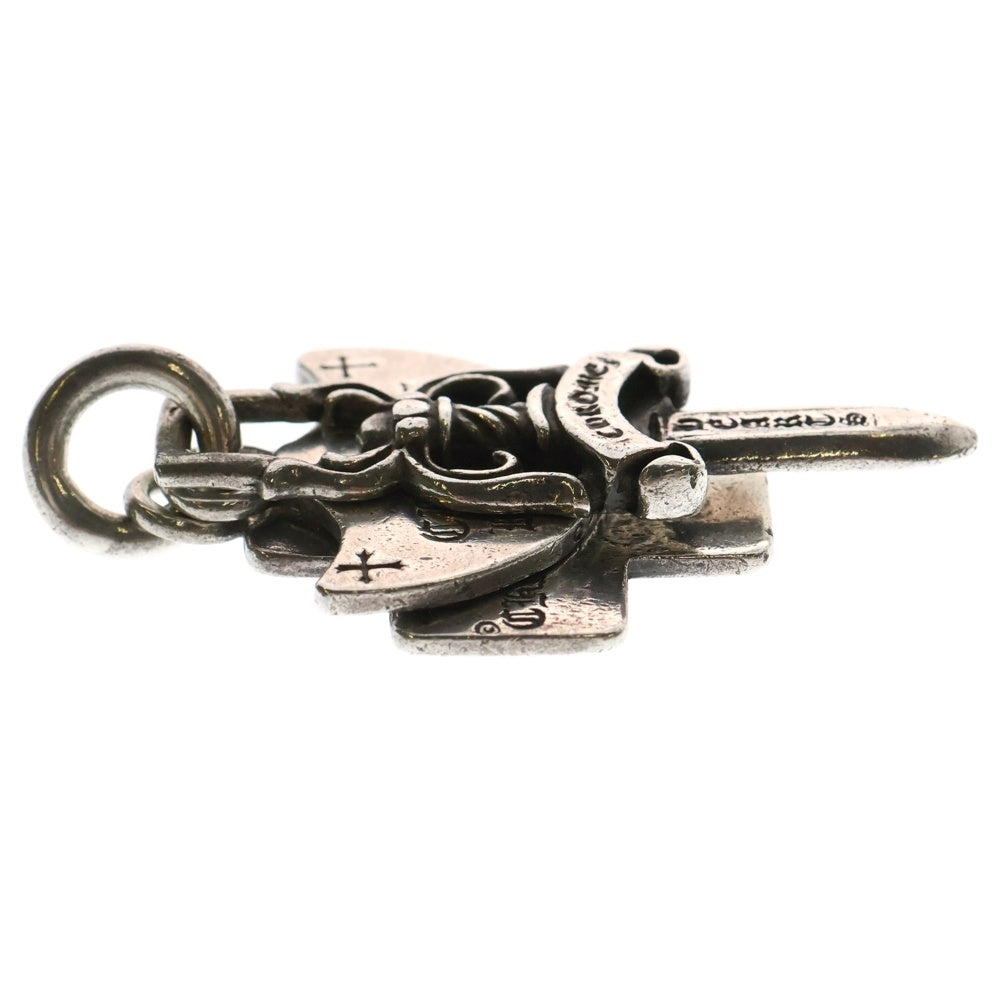 CHROME HEARTS(クロムハーツ) OLD 3TRINKETS オールド スリートリンケッツ ペンダントトップ シルバー BCA202