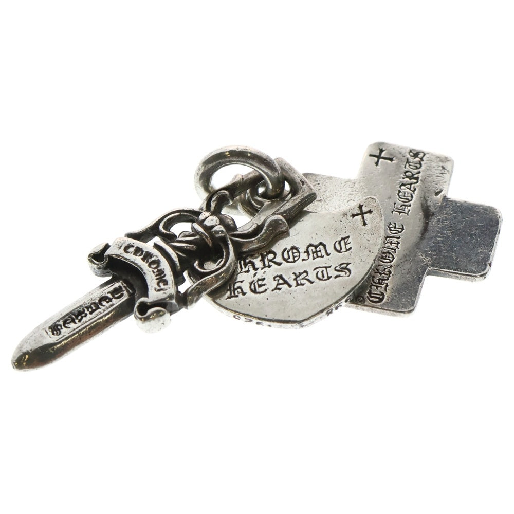 CHROME HEARTS(クロムハーツ) OLD 3TRINKETS オールド スリートリンケッツ ペンダントトップ シルバー BCA202