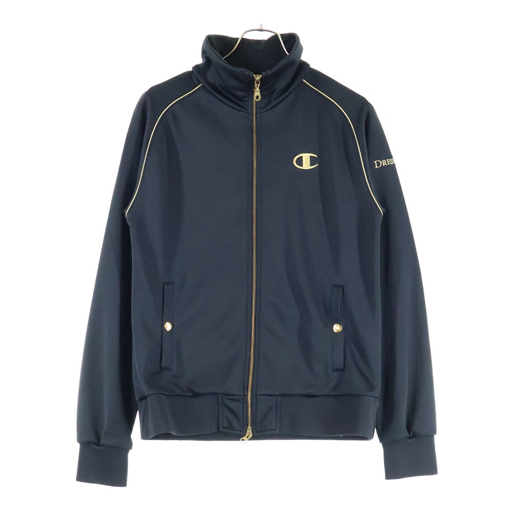 CHAMPION(チャンピオン) ×DRESSCAMP トラック ジャケット ブラック/ゴールド C3S50914