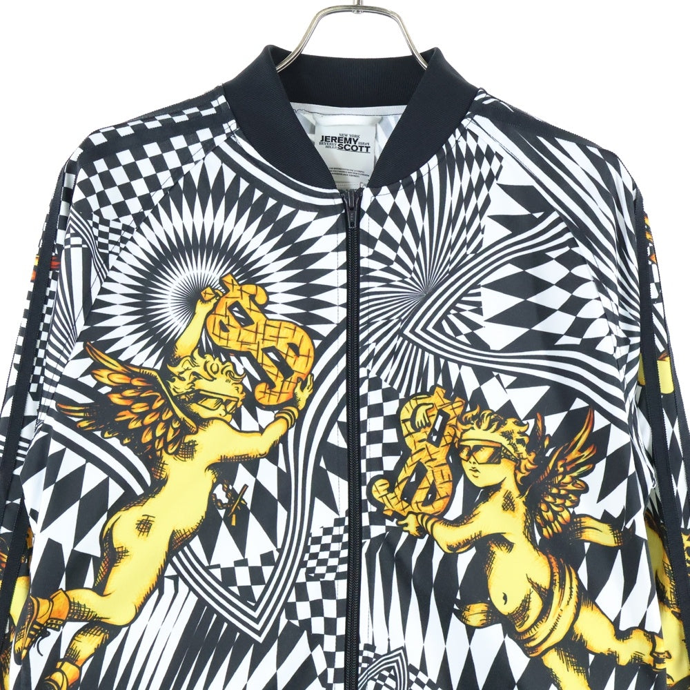 adidas Originals(アディダスオリジナルス) ×Jeremy Scott Truck Jacket トラックジャケット 総柄マルチカラーG86636