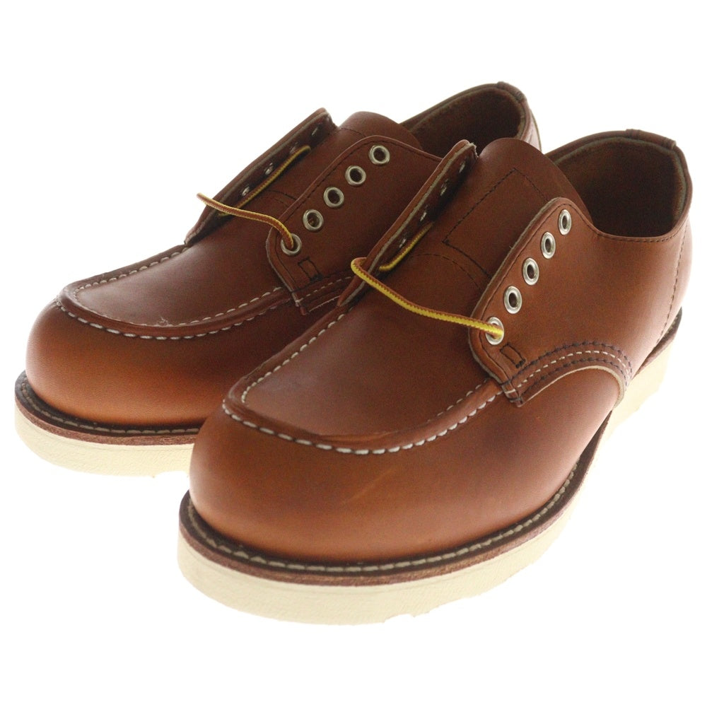 RED WING(レッド ウイング) CLASSIC MOC OXFORD 8092 クラシックモック オックスフォード レザーローカットブーツ ブラウン