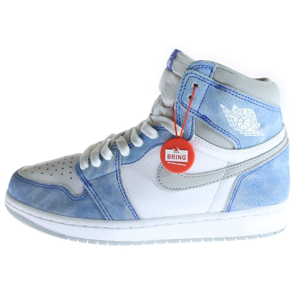 NIKE(ナイキ) AIR JORDAN 1 RETRO HIGH OG HYPER ROYAL 555088-402 エアジョーダン 1 ハイパーロイヤル ハイカットスニーカー ホワイト/ブルー US8.5/26.5cm