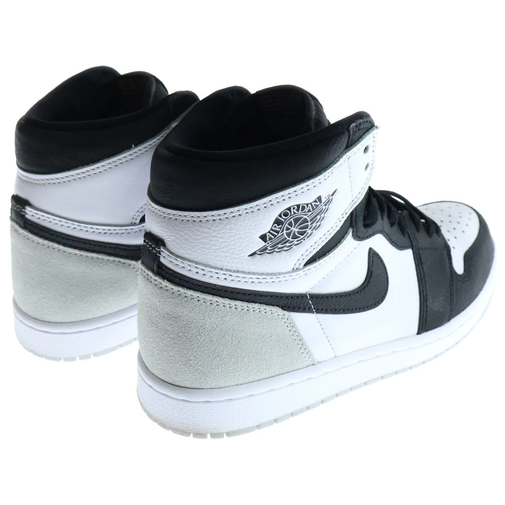 NIKE(ナイキ) AIR JORDAN 1 HIGH OG Bleached Coral 555088-108 エアジョーダン 1 ブリーチドコーラル ハイカットスニーカー ホワイト/グレー US8/26cm