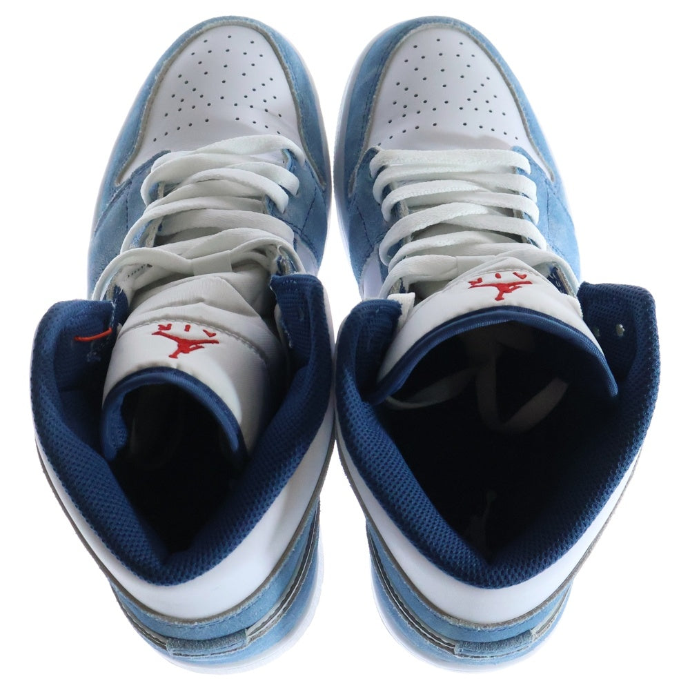 NIKE(ナイキ) AIR JORDAN 1 MID SE White Hyper Royal Red DN3706-401 ナイキ エアジョーダン1 ミッド SE ハイパーロイヤル ホワイト/ブルー/レッド US8.5/26.5cm
