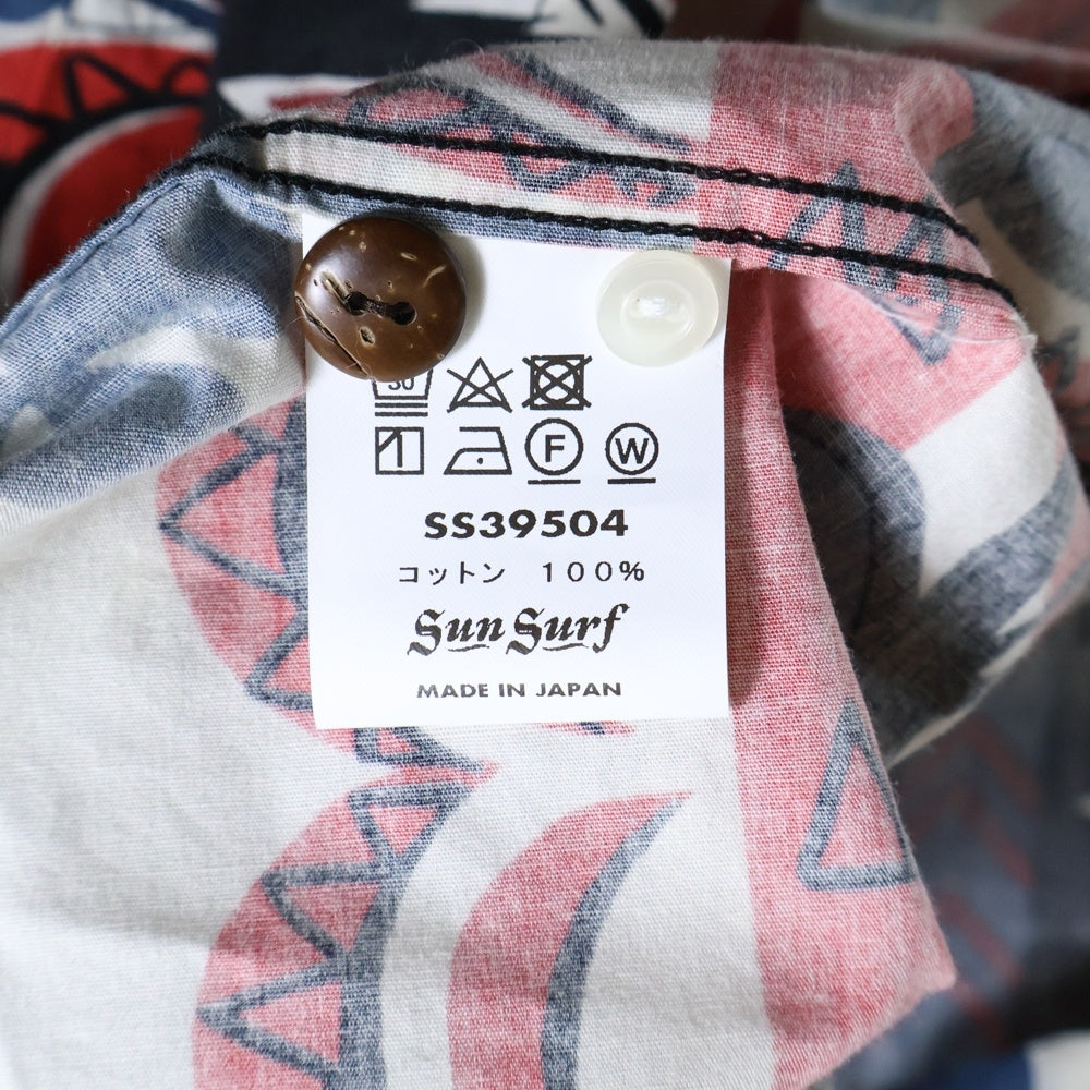 SUN SURF(サンサーフ) OPEN SHIRT TROPICAL WOODCUT オープンシャツ トロピカル ウッドカット マルチカラー