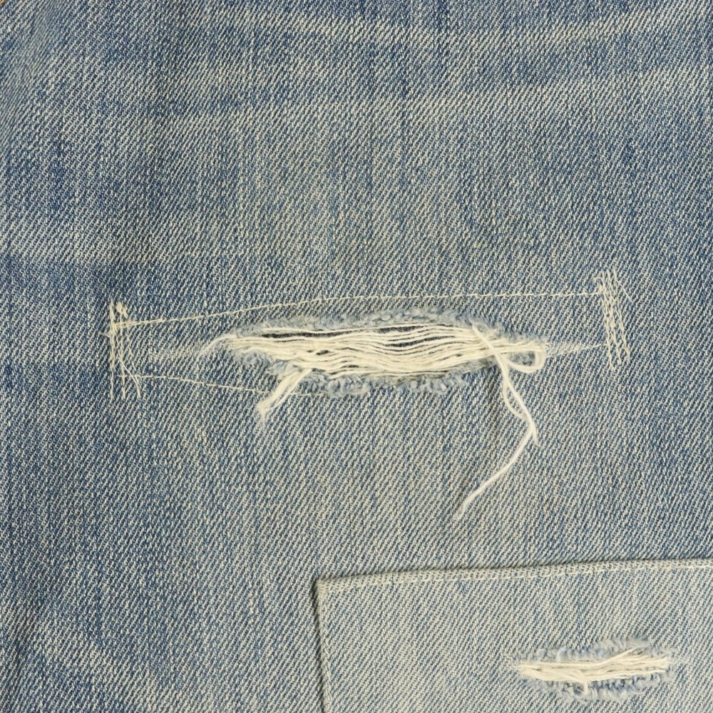 Levi's(リーバイス) W30 L32 501 ORIGINAL RIVETED オリジナル リべテッド ダメージ加工 パッチワーク インディゴ