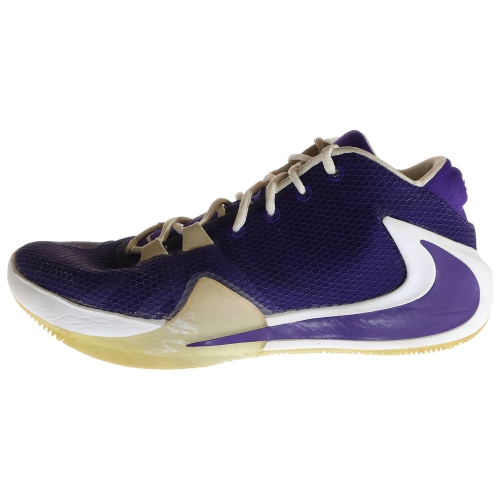 NIKE(ナイキ) ZOOM FREAK 1 BY YOU CJ5614-991 ズーム フリーク バイユー ローカットスニーカー US8.5/26.5cm パープル