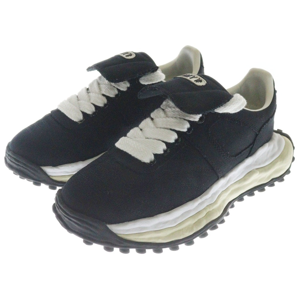 MIHARA YASUHIRO(ミハラヤスヒロ) SCOTT OG Sole Canvas Low-top Sneaker A14FW702 ローカットスニーカー ブラック/ホワイト