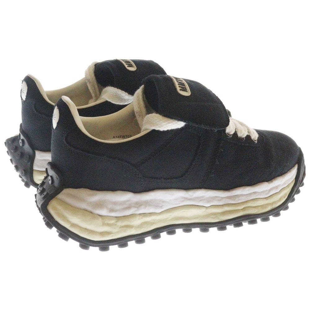 MIHARA YASUHIRO(ミハラヤスヒロ) SCOTT OG Sole Canvas Low-top Sneaker A14FW702 ローカットスニーカー ブラック/ホワイト