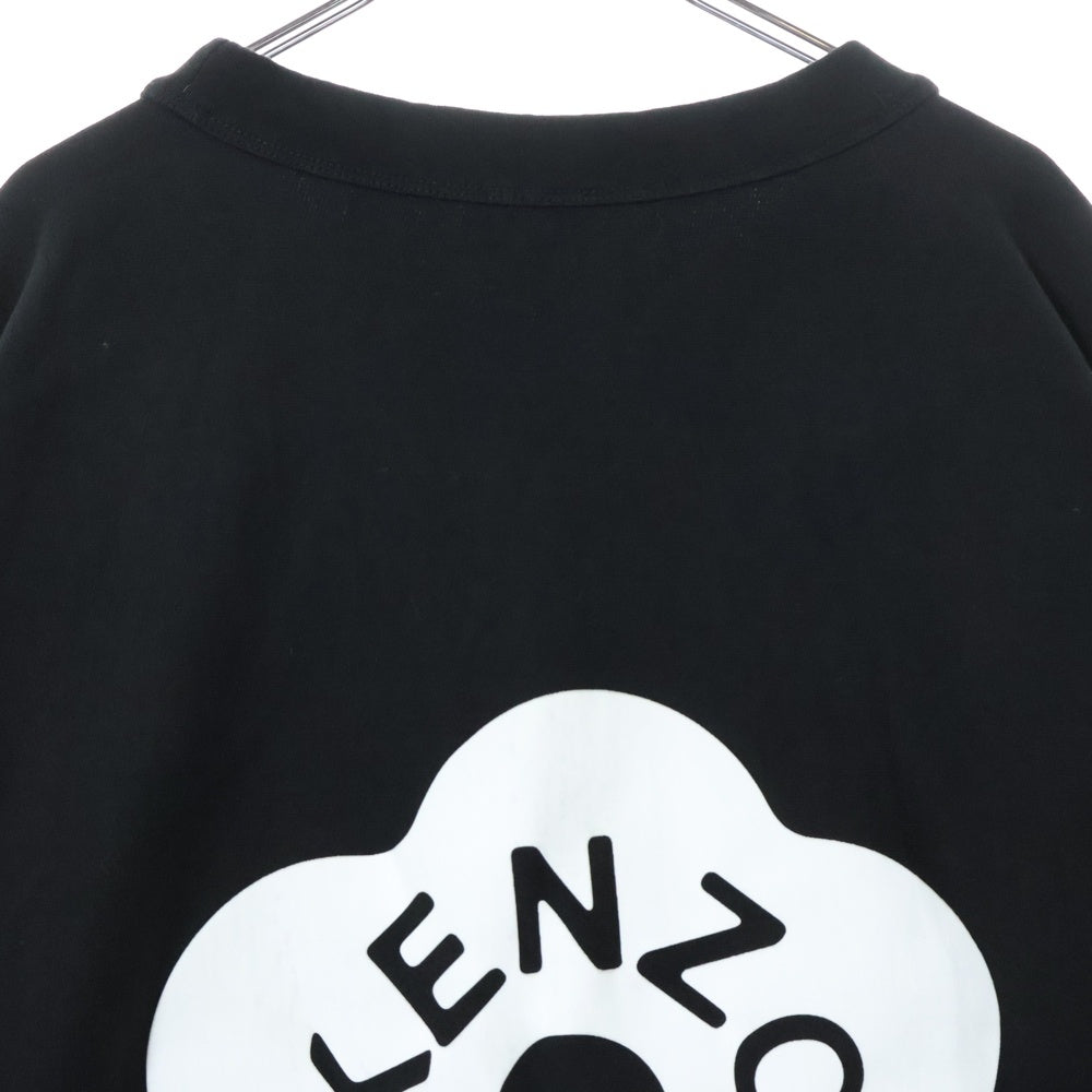 KENZO(ケンゾー) BOKE FLOWER 2.0 クルーネック スウェットトレーナー フロントロゴ ブラック FD55SW4844MF