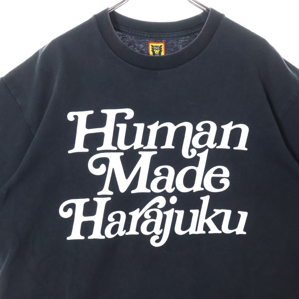 HUMAN MADE(ヒューマンメイド) × Girls Don't Cry HARAJUKU 原宿 Tシャツ ブラック