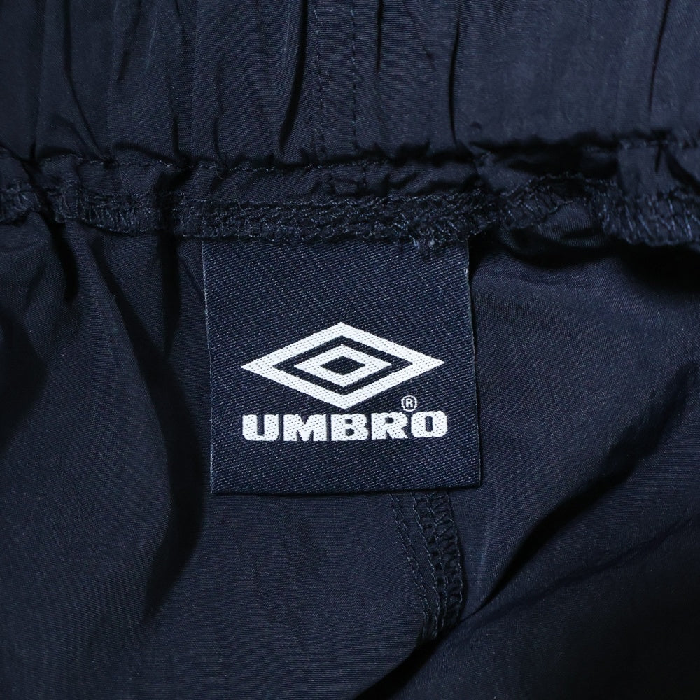 FREAK'S STORE(フリークスストア) ×UMBLO One Point Logo Nylon Shorts アンブロ ナイロンショーツ ハーフパンツ ネイビー 1044394400001