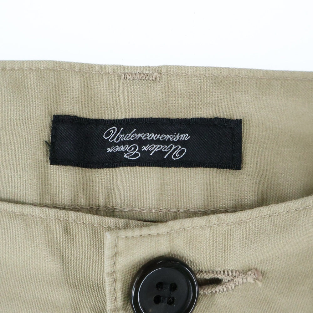 UNDERCOVER(アンダーカバー) コットン ハーフパンツ ショーツ ベージュ D4520