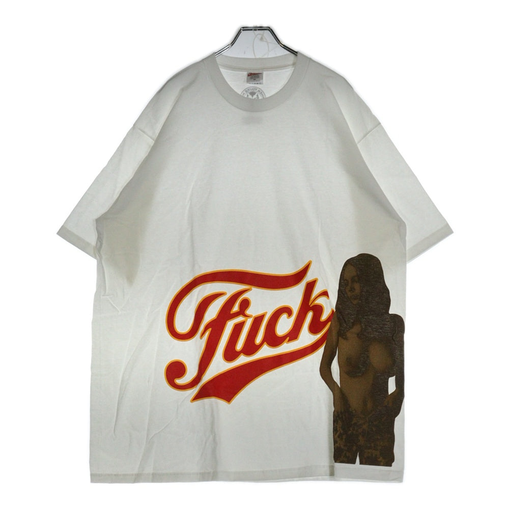 SUPREME(シュプリーム) 24AW ×Hysteric Glamour Fuck Tee ヒステリックグラマー ファックTシャツ ホワイト