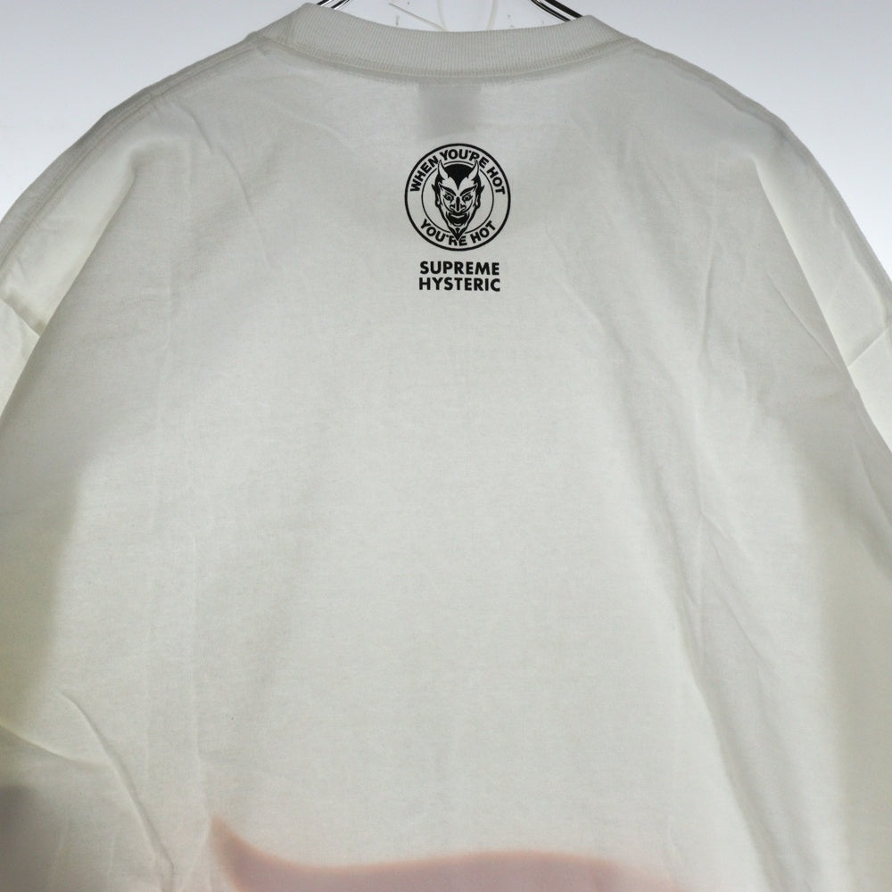 SUPREME(シュプリーム) 24AW ×Hysteric Glamour Fuck Tee ヒステリックグラマー ファックTシャツ ホワイト