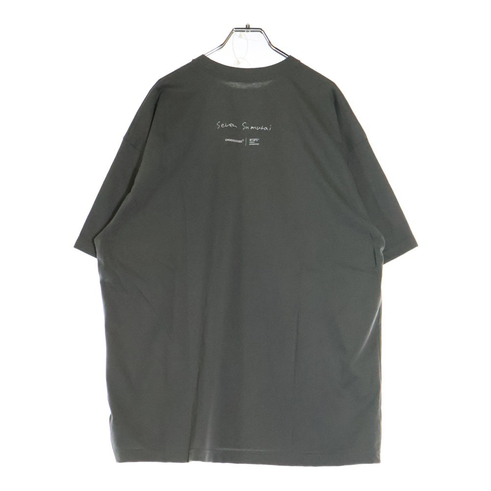 WTAPS(ダブルタップス) 25SS xUNDERCOVER 七人の侍プリントTシャツUC2E9802-5 チャコールグレー