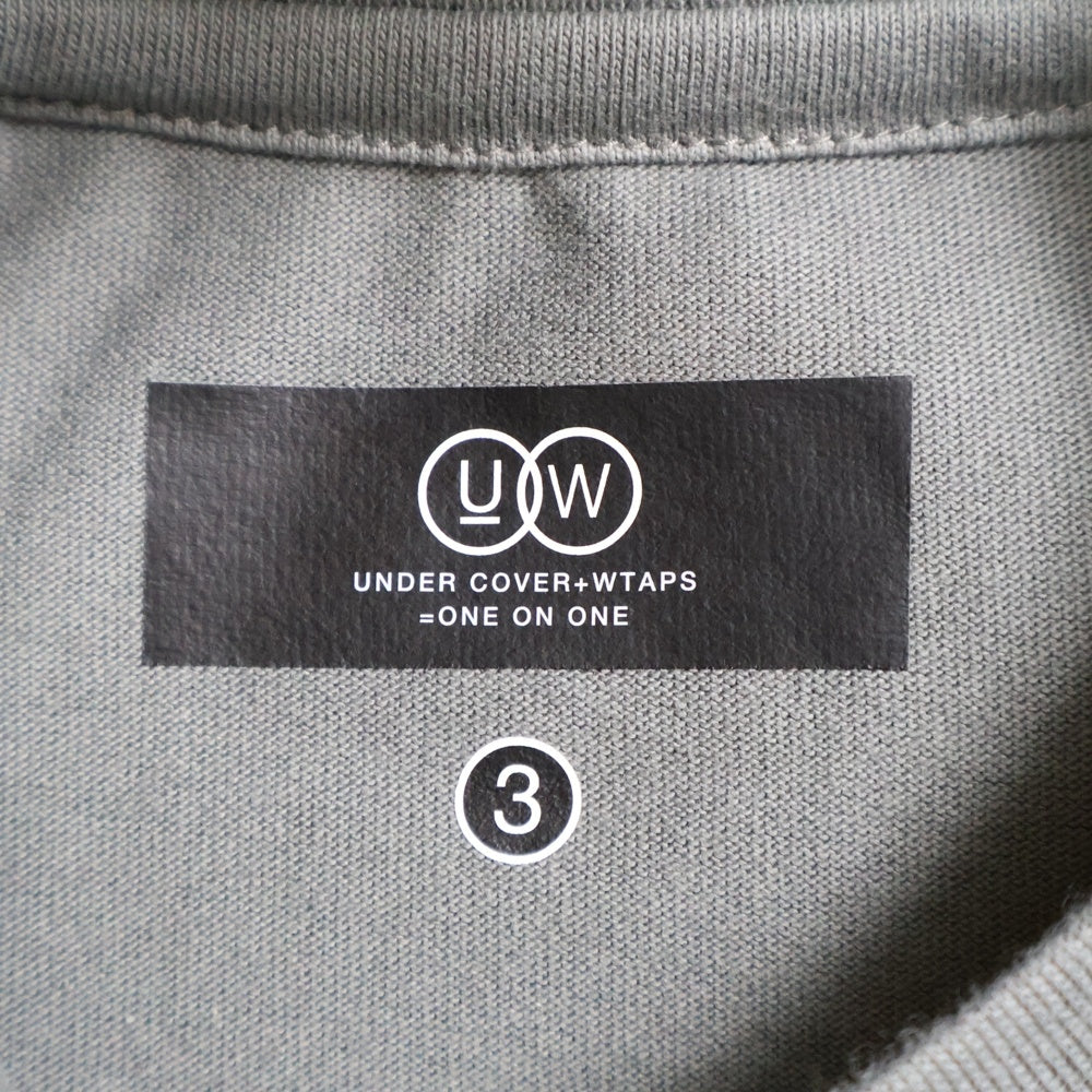 WTAPS(ダブルタップス) 25SS xUNDERCOVER 七人の侍プリントTシャツUC2E9802-5 チャコールグレー