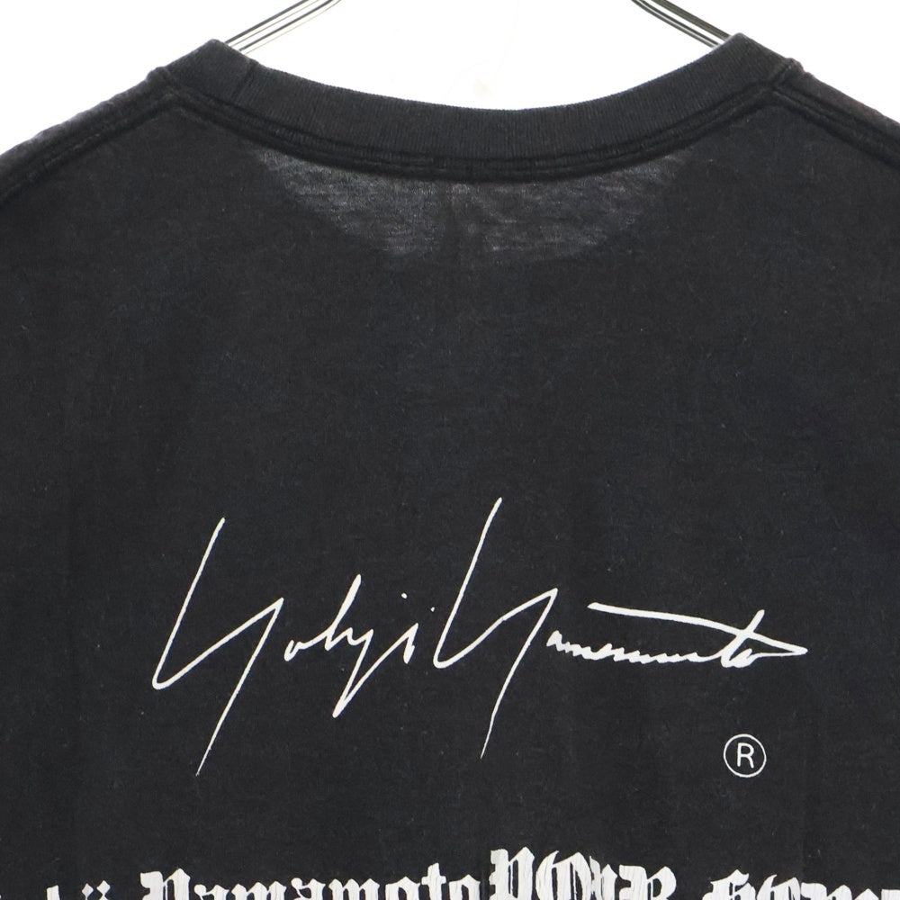 Yohji Yamamoto POUR HOMME(ヨウジヤマモト プールオム) 24SS × NEIGHBORHOOOD クルーネック半袖Tシャツ カットソー グレー HS-T81-286
