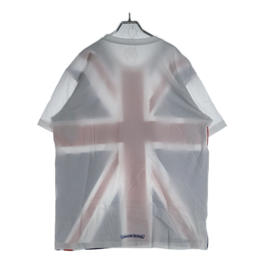 CHROME HEARTS(クロムハーツ) UNION JACK Neck Logo S/S ユニオンジャック ネックロゴ 半袖Tシャツカットソー マルチカラー