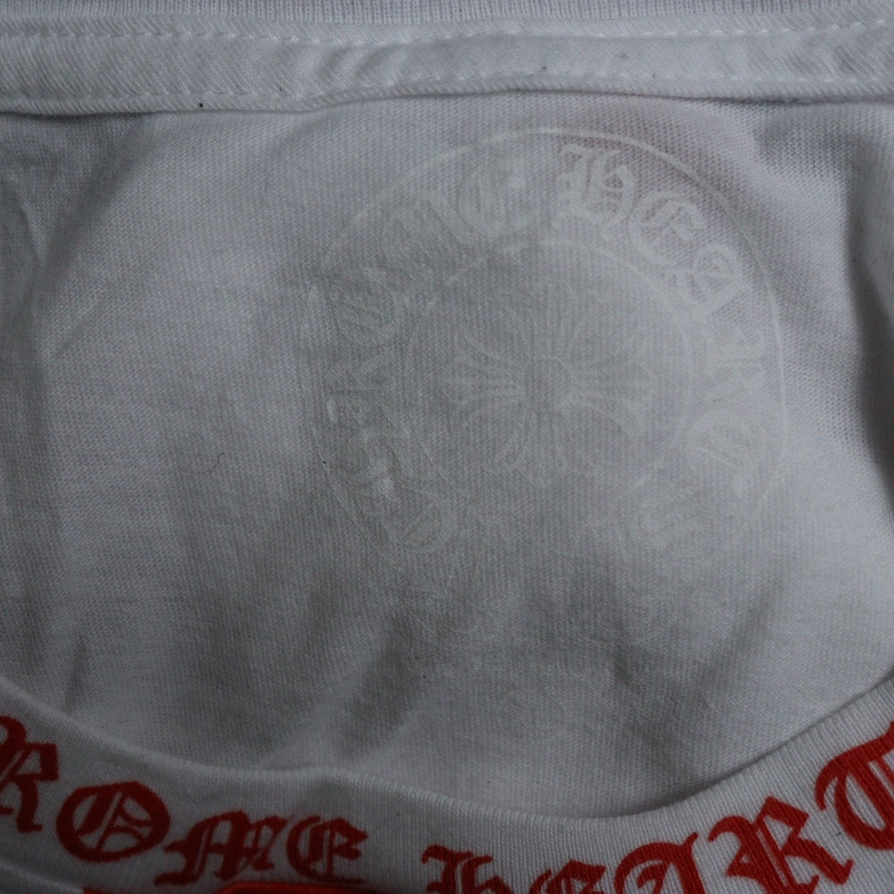 CHROME HEARTS(クロムハーツ) UNION JACK Neck Logo S/S ユニオンジャック ネックロゴ 半袖Tシャツカットソー マルチカラー