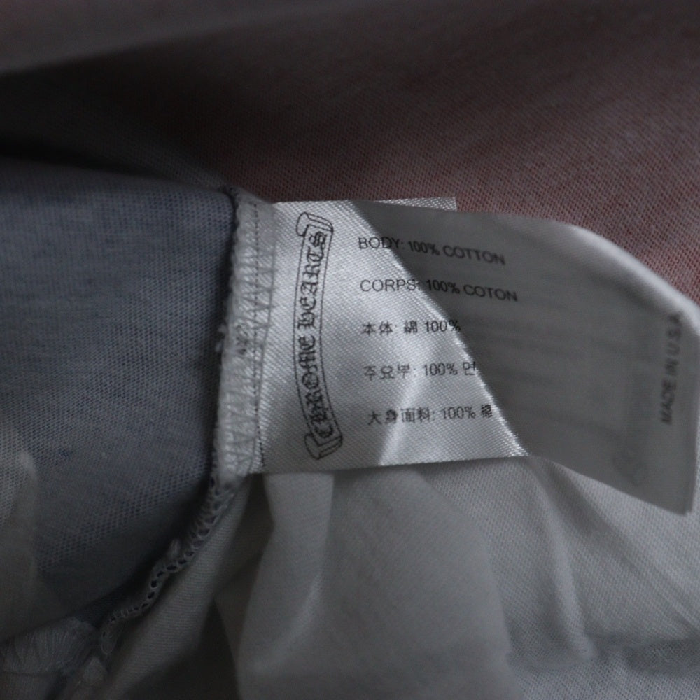 CHROME HEARTS(クロムハーツ) UNION JACK Neck Logo S/S ユニオンジャック ネックロゴ 半袖Tシャツカットソー マルチカラー