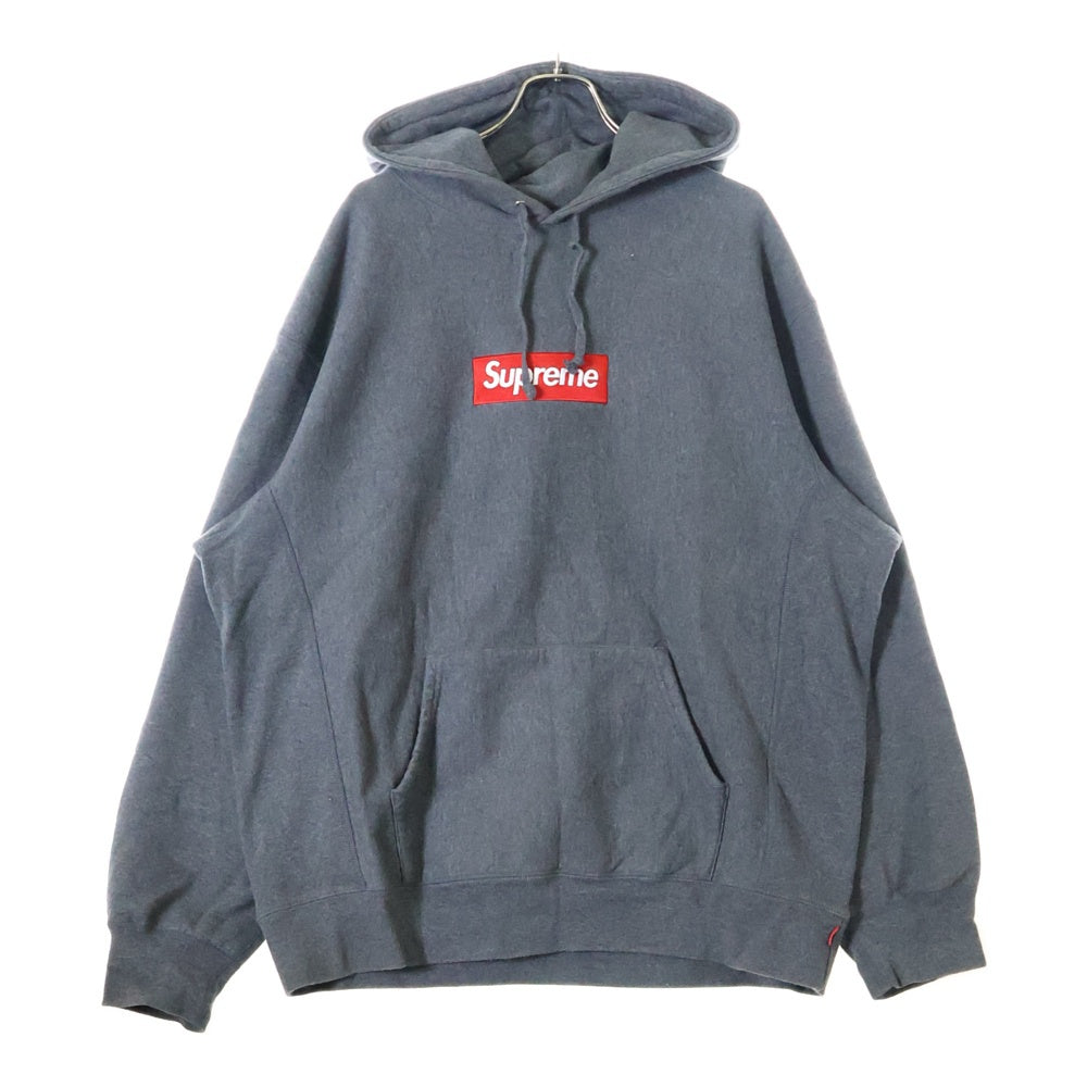 SUPREME(シュプリーム) 21AW Box Logo Hooded Sweatshirt ボックスロゴフーデッドパーカー グレー