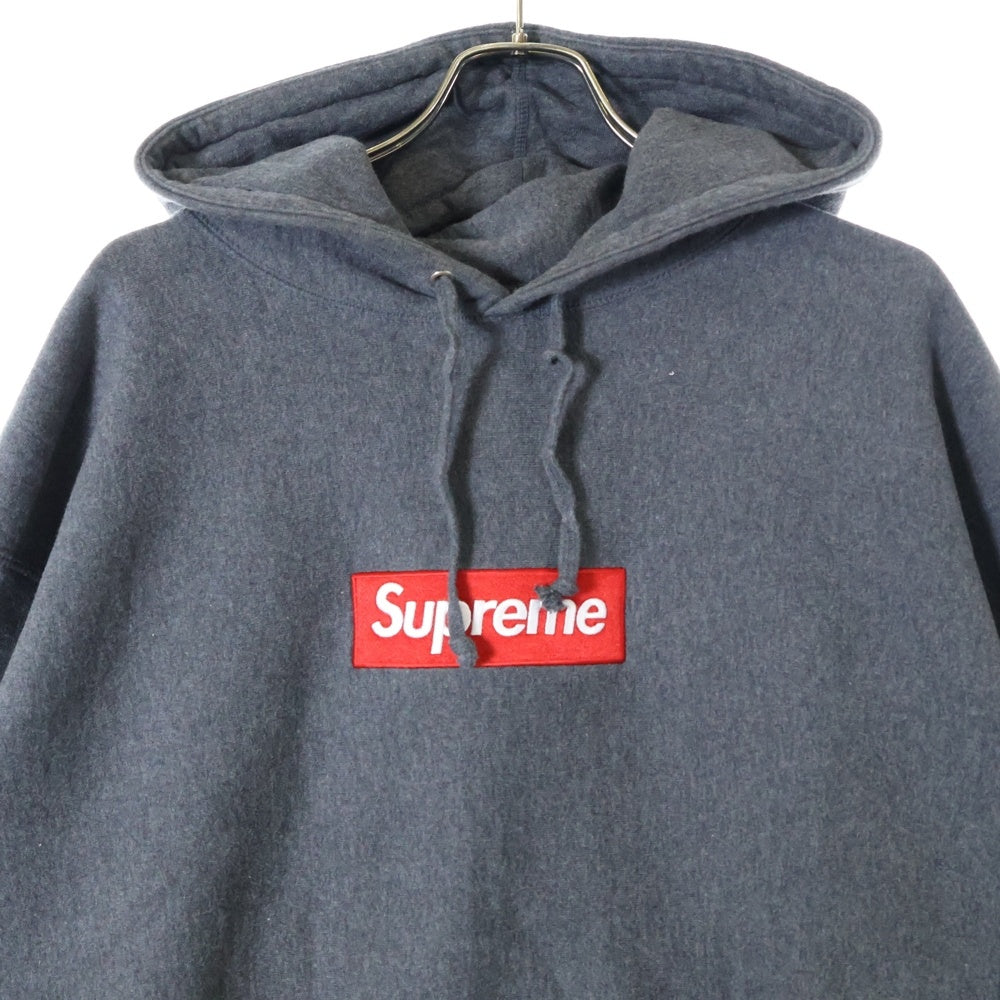 SUPREME(シュプリーム) 21AW Box Logo Hooded Sweatshirt ボックスロゴフーデッドパーカー グレー