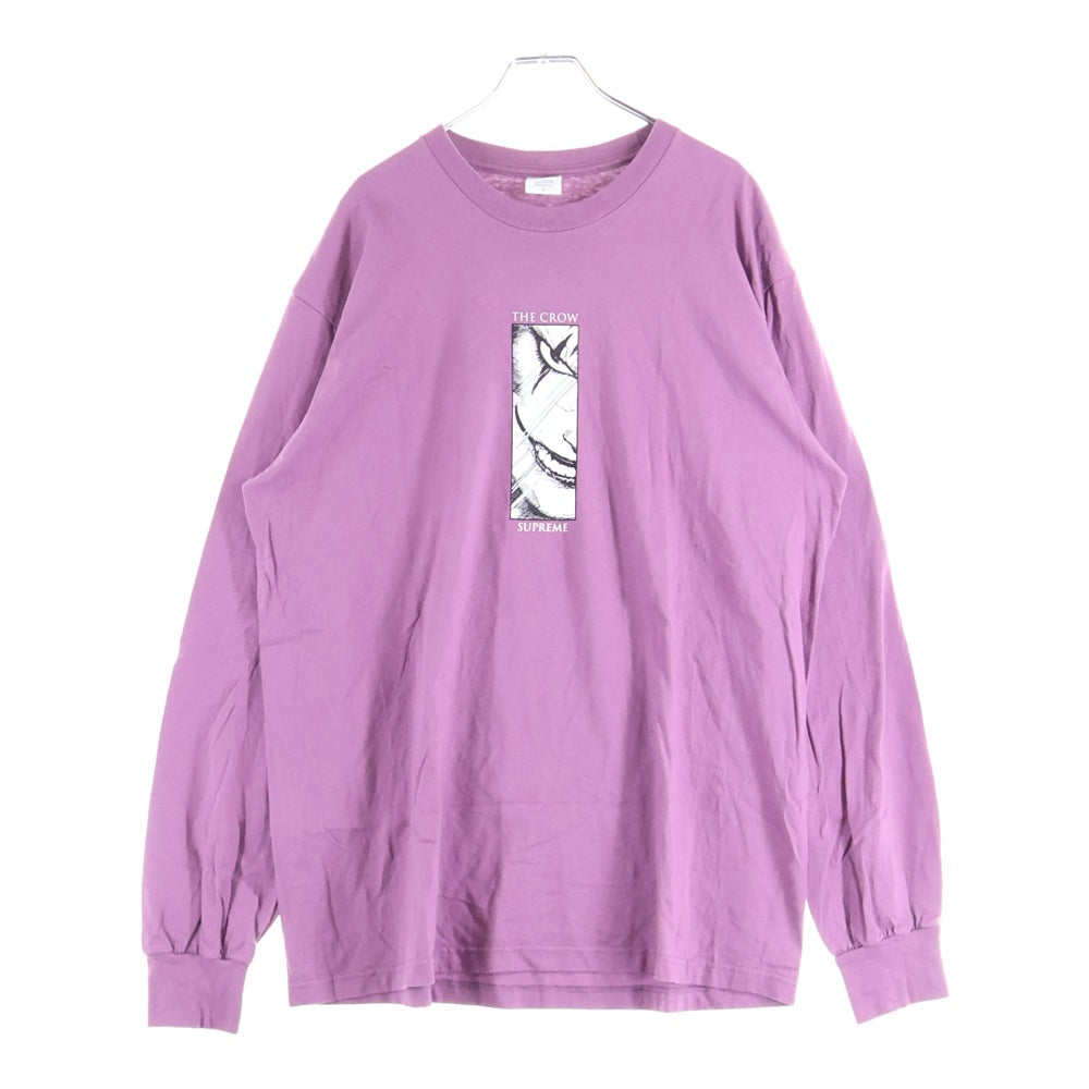 SUPREME(シュプリーム) 21AW The Crow L/S Tee ザクロウ 長袖Tシャツ カットソー パープル