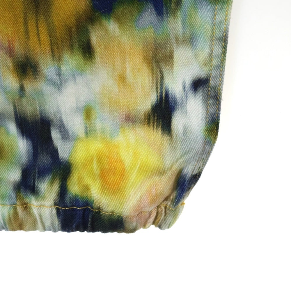 SUPREME(シュプリーム) 20SS Liberty Floral Belted Pant 総柄ベルテッドロングパンツ イエロー