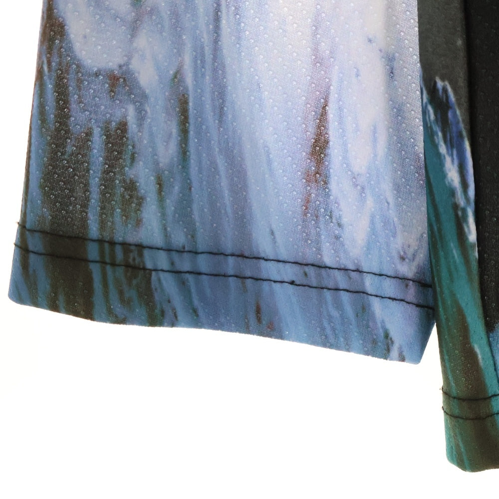 SUPREME(シュプリーム) 21AW Mountain Hockey Jersey マウンテン ホッケージャージ 長袖Tシャツ カットソー ブラック/ブルー