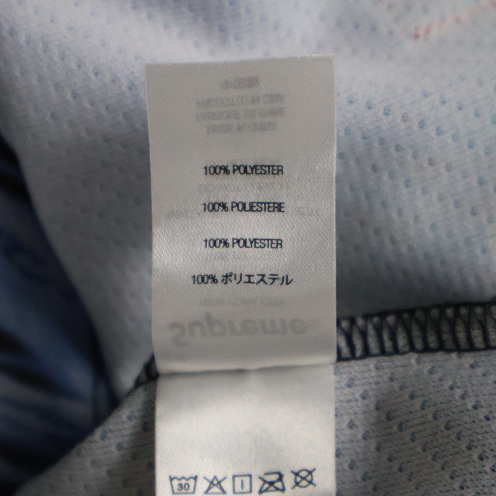 SUPREME(シュプリーム) 21AW Mountain Hockey Jersey マウンテン ホッケージャージ 長袖Tシャツ カットソー ブラック/ブルー