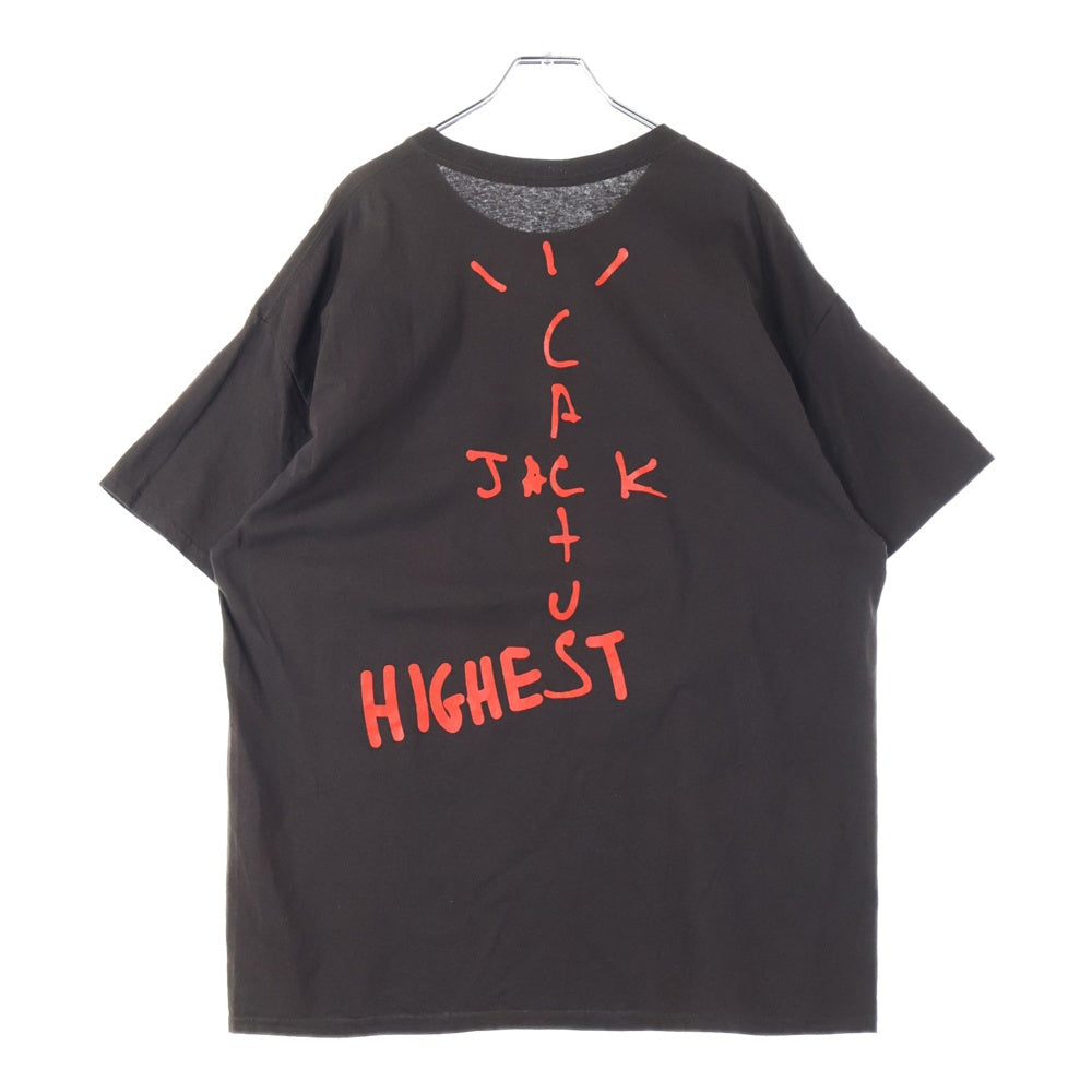 NIKE(ナイキ) ×TRAVIS SCOTT CACTUS JACK JORDAN HIGHEST T-SHIRT トラヴィススコット カクタスジャック ジョーダン ハイエスト半袖クルーネックTシャツ カーキ
