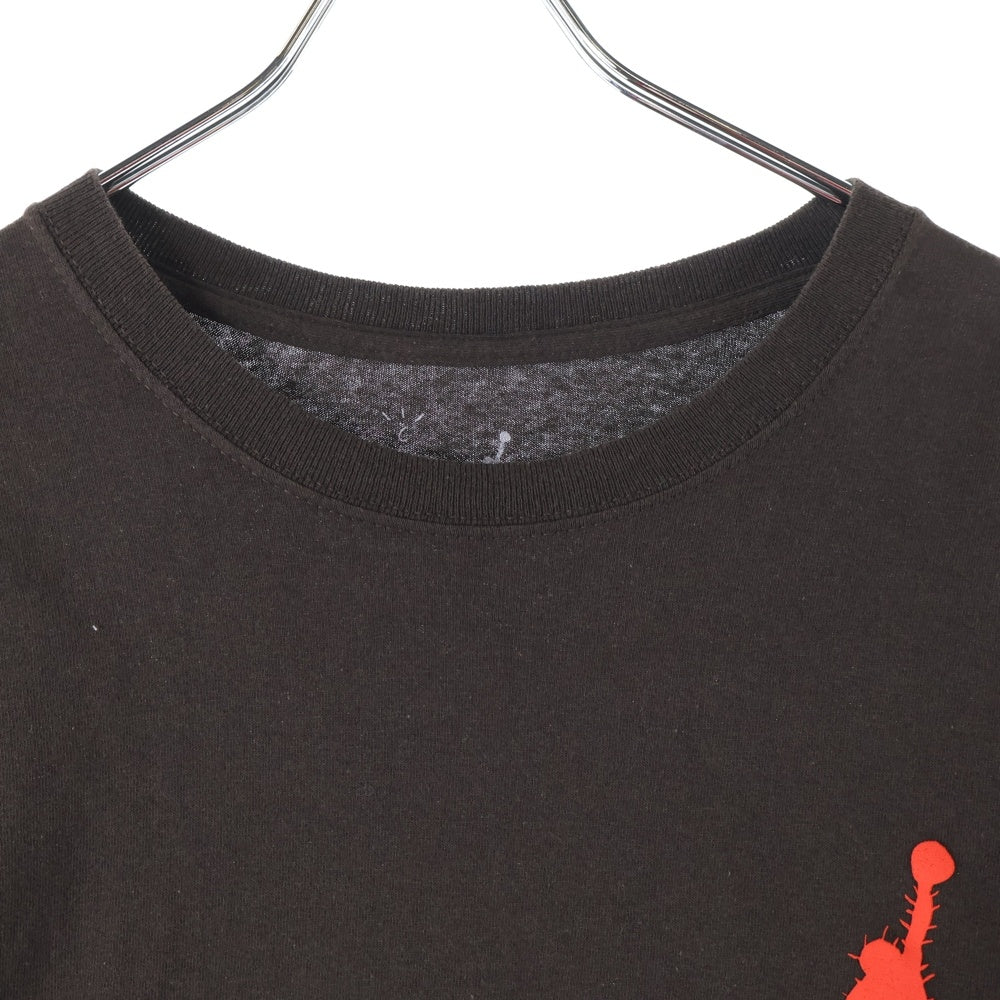 NIKE(ナイキ) ×TRAVIS SCOTT CACTUS JACK JORDAN HIGHEST T-SHIRT トラヴィススコット カクタスジャック ジョーダン ハイエスト半袖クルーネックTシャツ カーキ