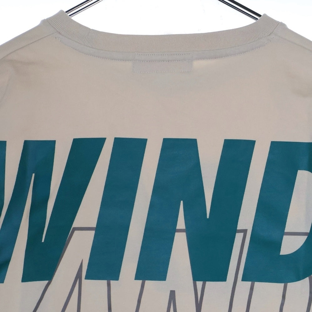 WIND AND SEA(ウィンダンシー) 22SS SEA L/S TEE シーロングスリーブTシャツ 長袖カットソー ベージュ WDS-SEA-22S-01