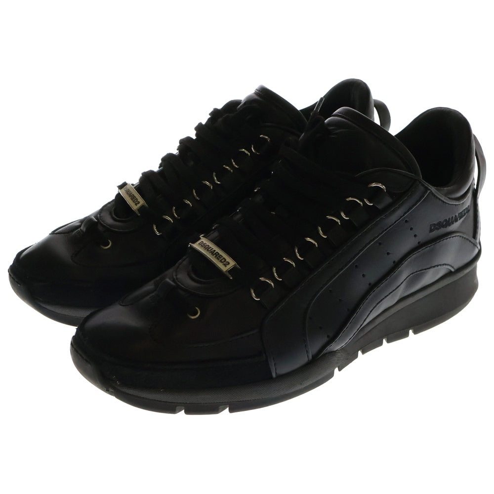 DSQUARED2(ディースクエアード) Lace-Up Low Top Sneakers レースアップ ロートップスニーカー ブラック SNM0505 065B0001 M084