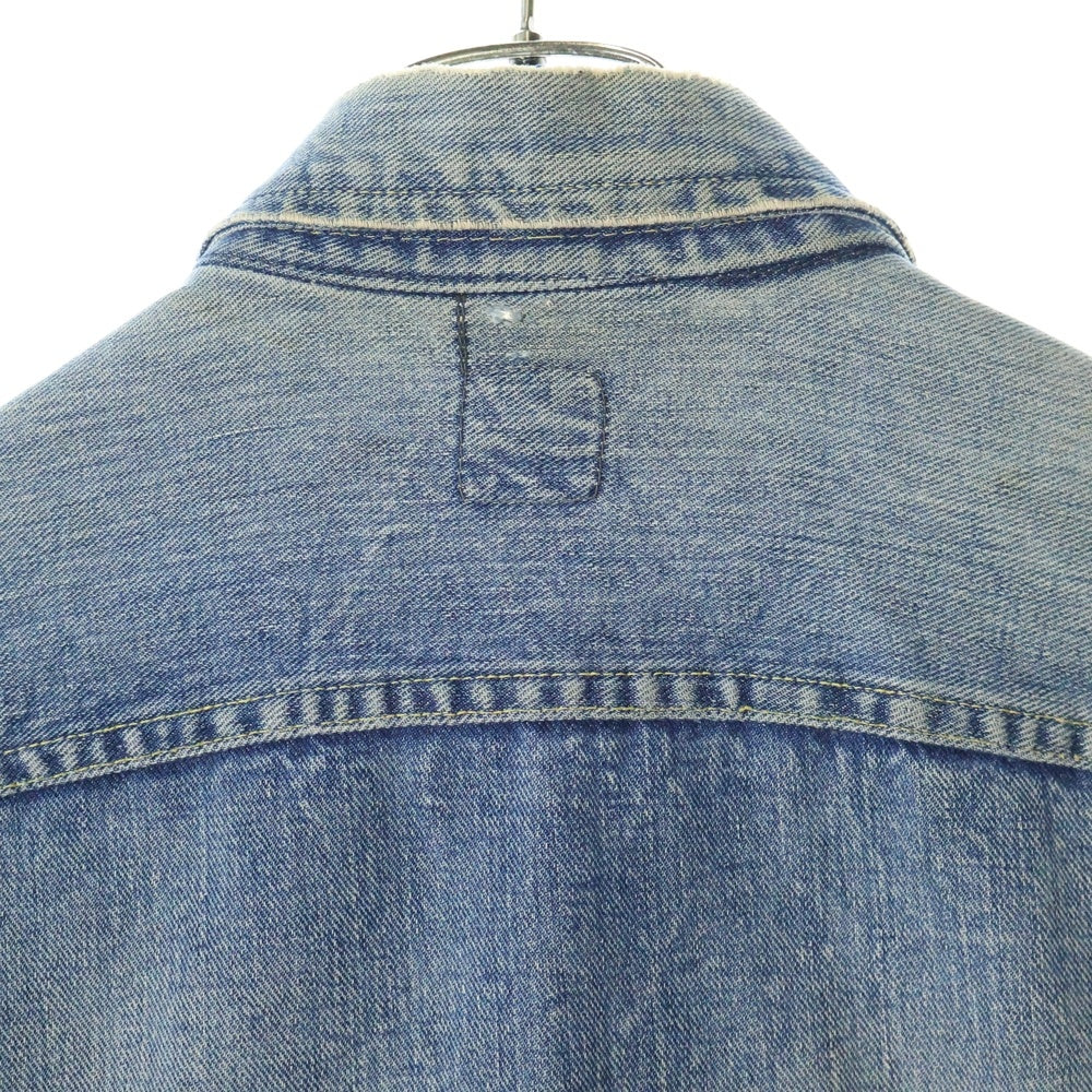 LEE(リー) 60s～70s VINTAGE 101J USA製 ボタン裏X ヴィンテージ デニムジャケット インディゴ