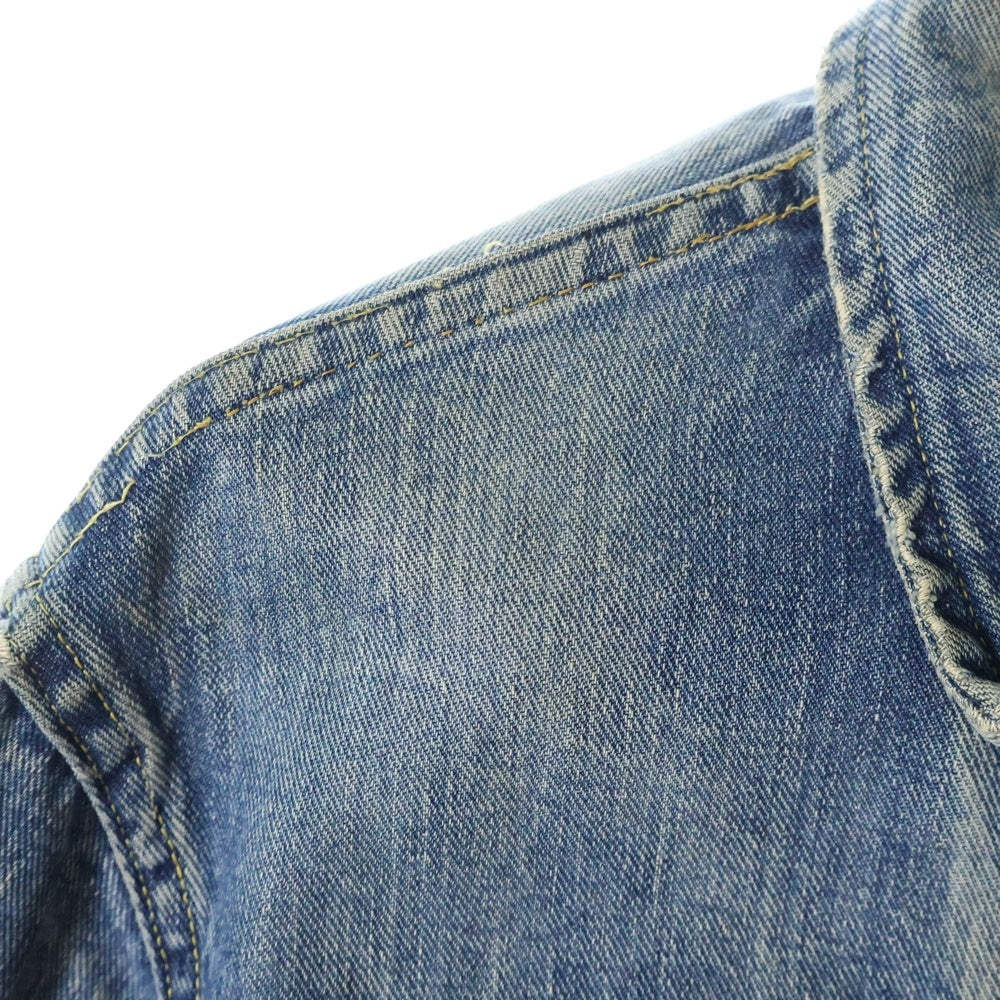 LEE(リー) 60s～70s VINTAGE 101J USA製 ボタン裏X ヴィンテージ デニムジャケット インディゴ